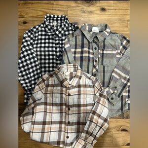 GAP kids flannel button up Shirt for kids size 4